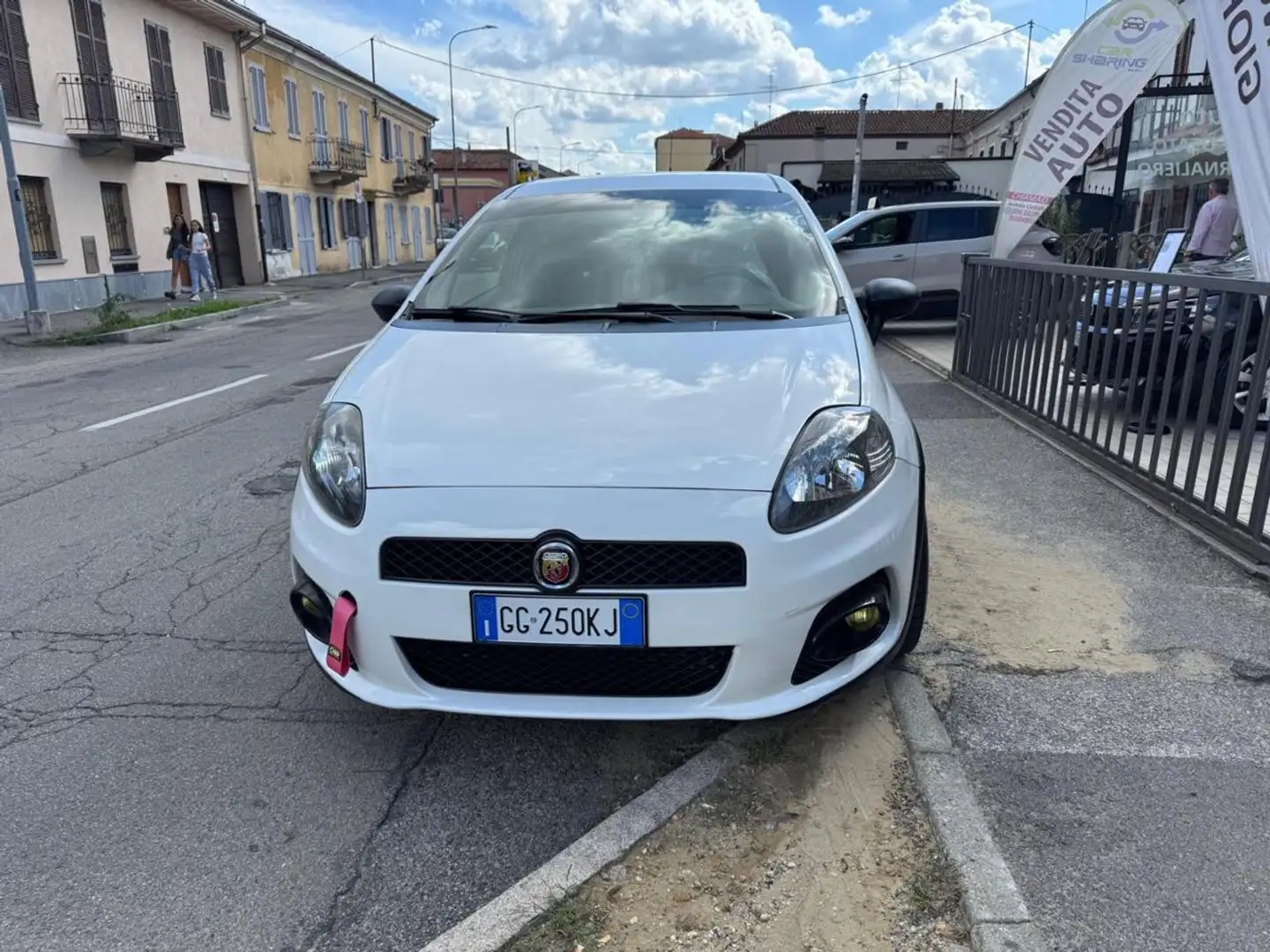 Abarth Grande Punto 1.4 T-Jet 16V 3 porte Blanc - 1