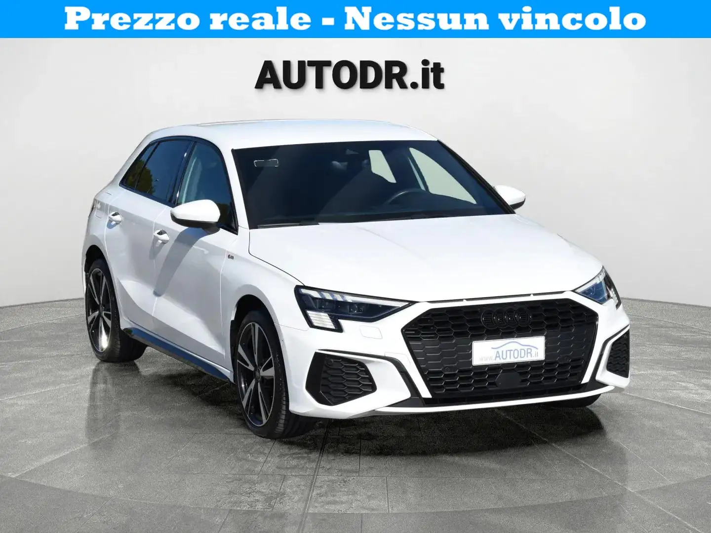 Audi A3 SPB 30 G-Tron S-Tronic 2xS-Line FARI MATRIX, FULL Bianco - 1