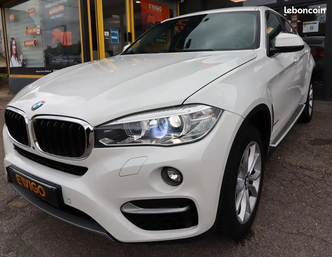 BMW X6 3.0 d 258 ch m sport xdrive bva + sieges av electriques Blanc - 2