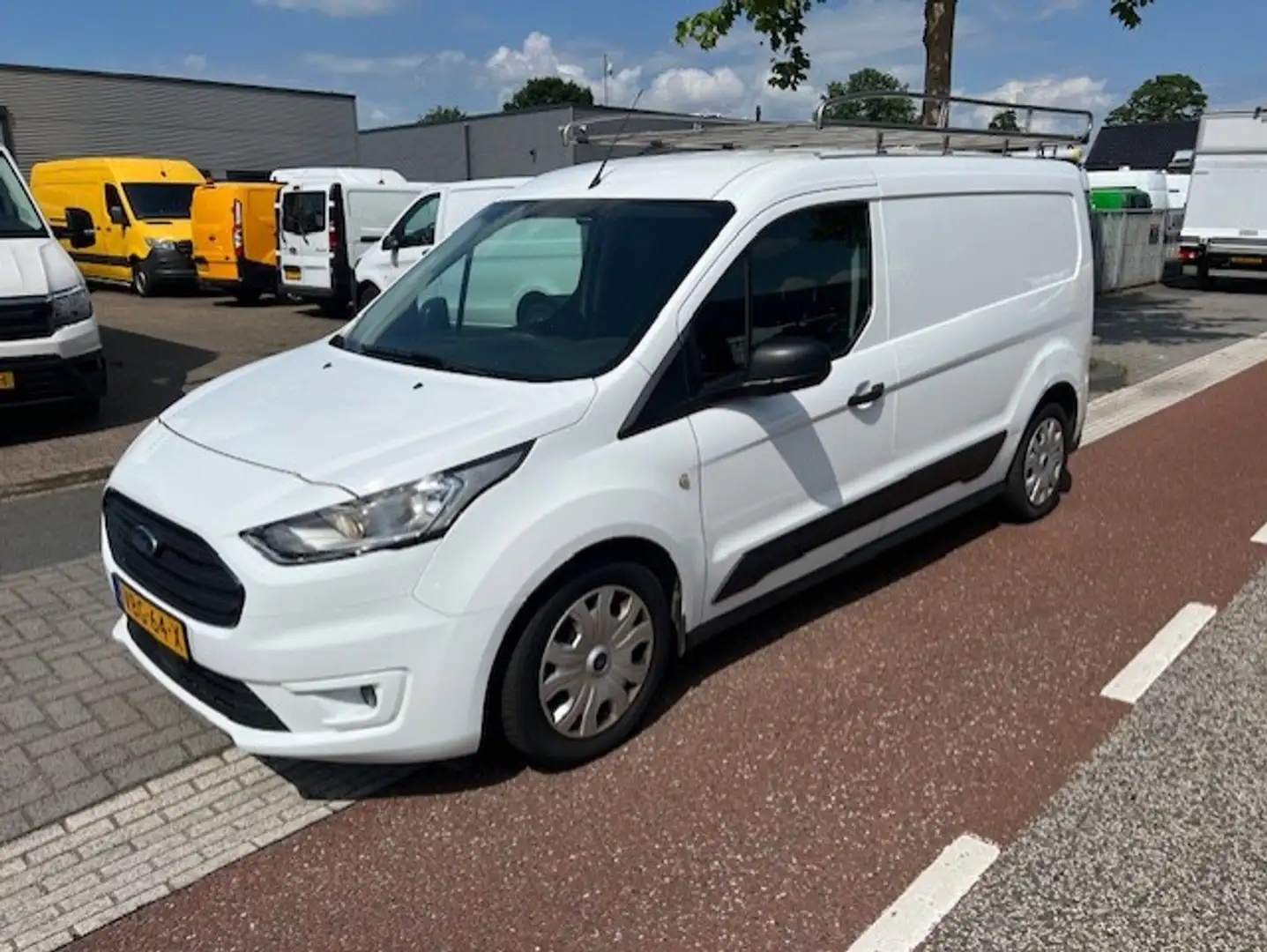 Ford Transit Connect 1.5 EcoBlue 74KW L2 LANG AUTOMAAT AIRCO KLIMA EURO Bianco - 1