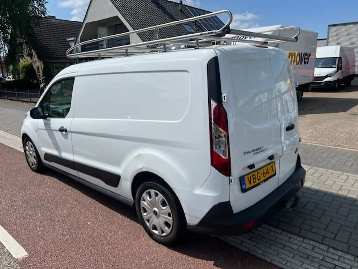 Ford Transit Connect 1.5 EcoBlue 74KW L2 LANG AUTOMAAT AIRCO KLIMA EURO Bianco - 2