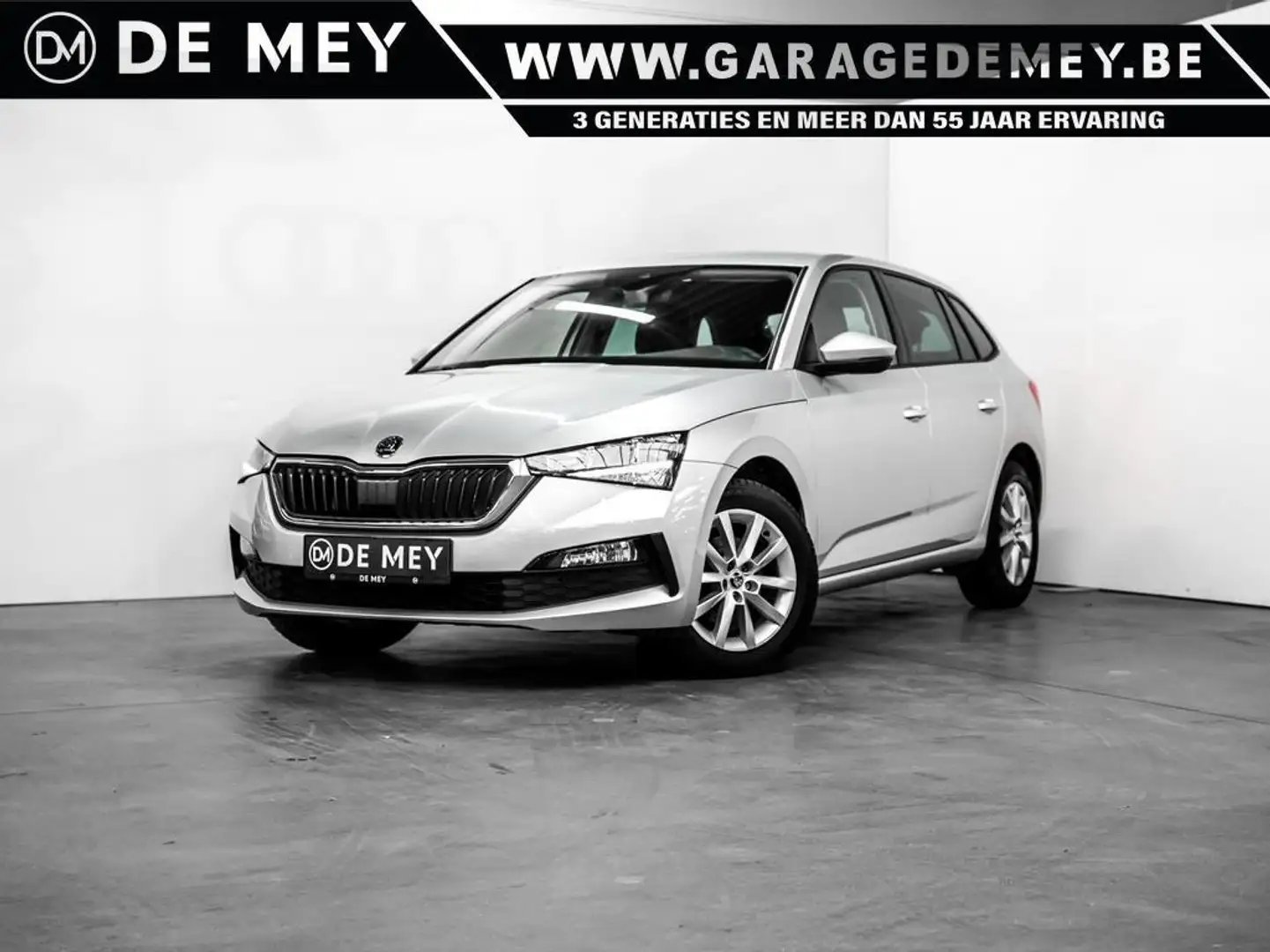 Skoda Scala 1.0 TSI AMBITION DSG 110PK / CARPLAY / C.C. / CAME Argent - 1