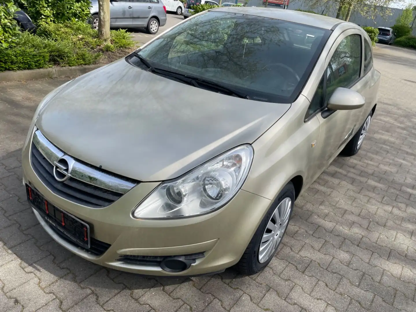 Opel Corsa 1.2  Edition,Servo,AUX,Klima,TÜV 01/2026 Gelb - 2