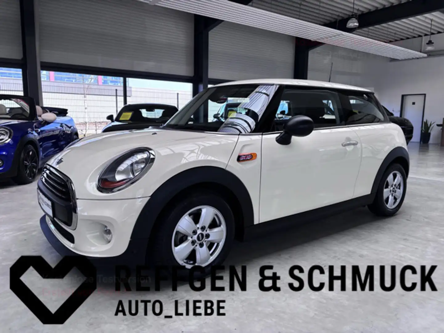 MINI One AUTOMATIK KLIMA+NAVI+AKTIVPARK+ALLWETTER+ALU Weiß - 1