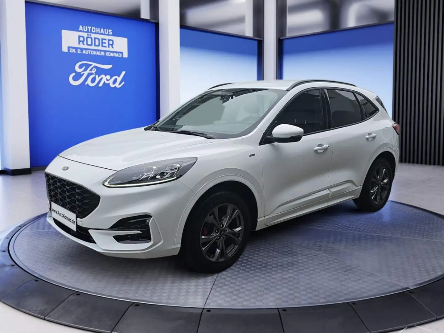 Ford Kuga 2.5 Duratec FHEV 4x4 ST-LINE X Weiß - 1