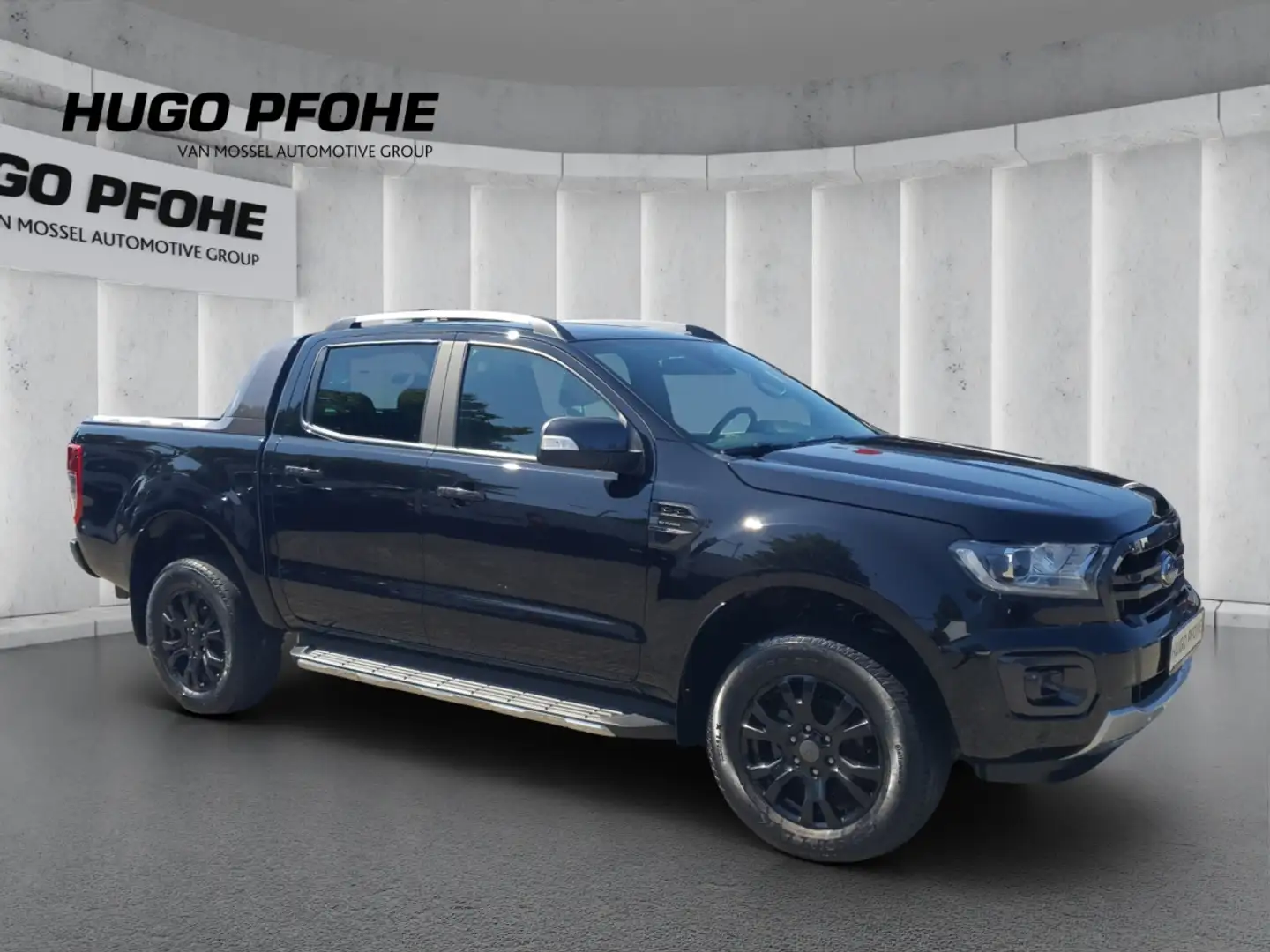 Ford Ranger Panther Wildtrack DK 4x4 LED AHK LEDER ACC Schwarz - 2