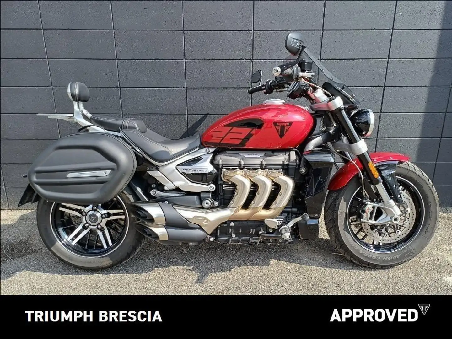Triumph Rocket 3 GT GT 221 Special Edition Rouge - 1