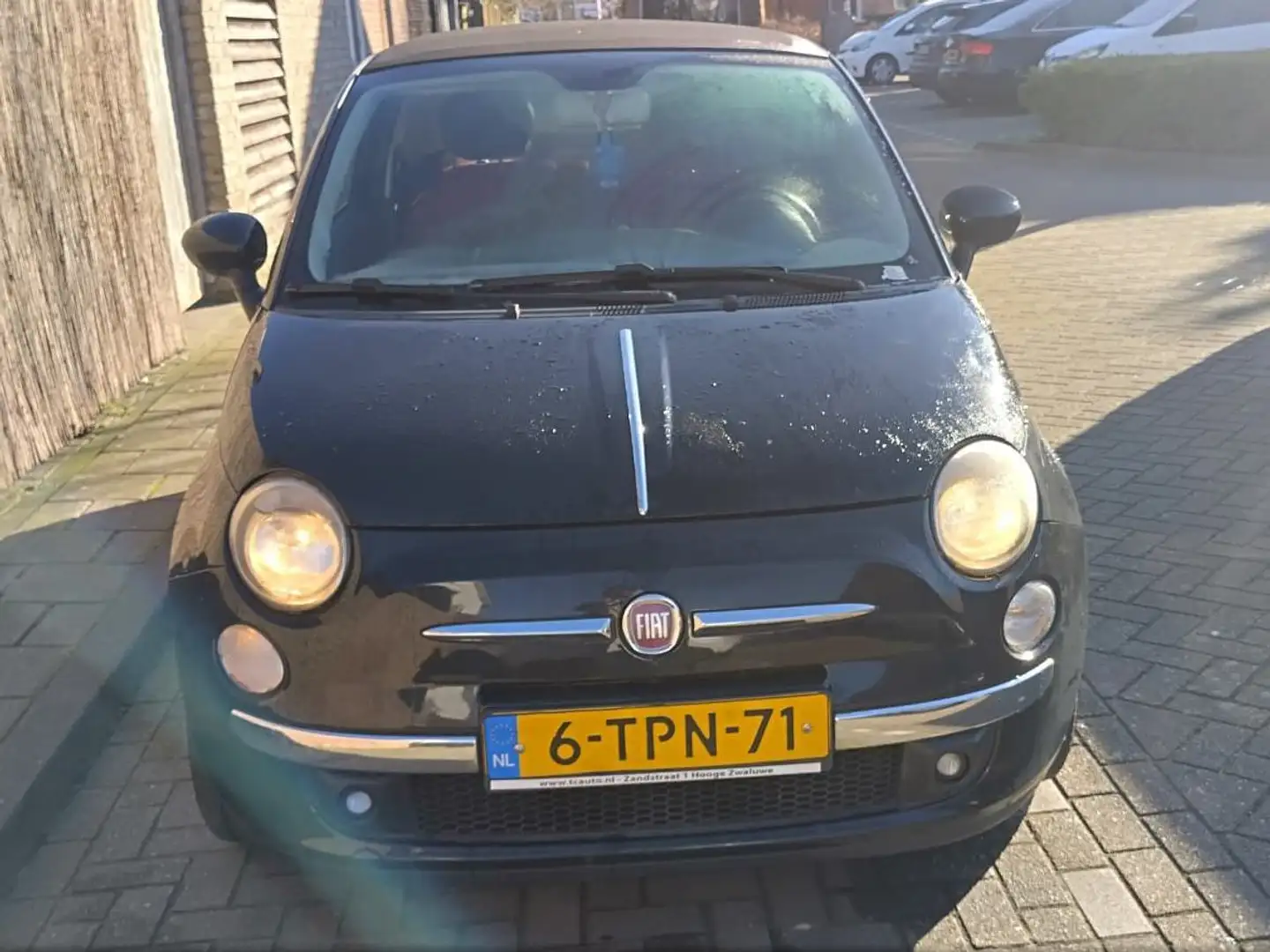 Fiat 500C Lounge Zwart - 2