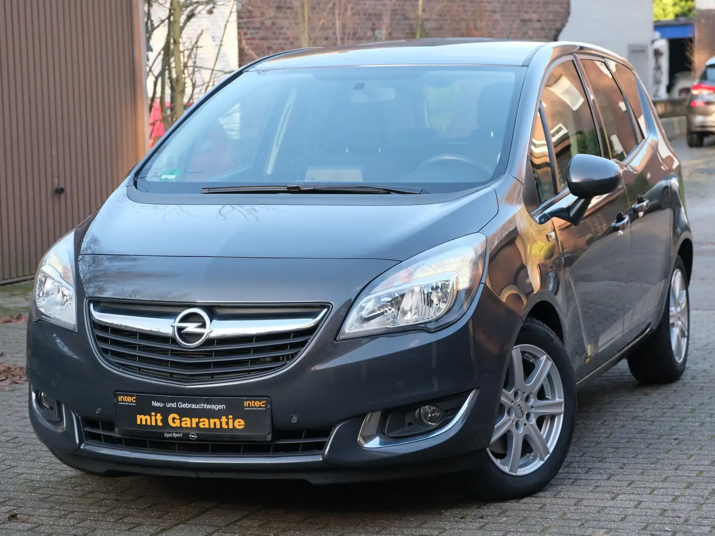 Opel Meriva Drive Automatik Alu Klima SH SHZ LHZ Garantie Gris - 2