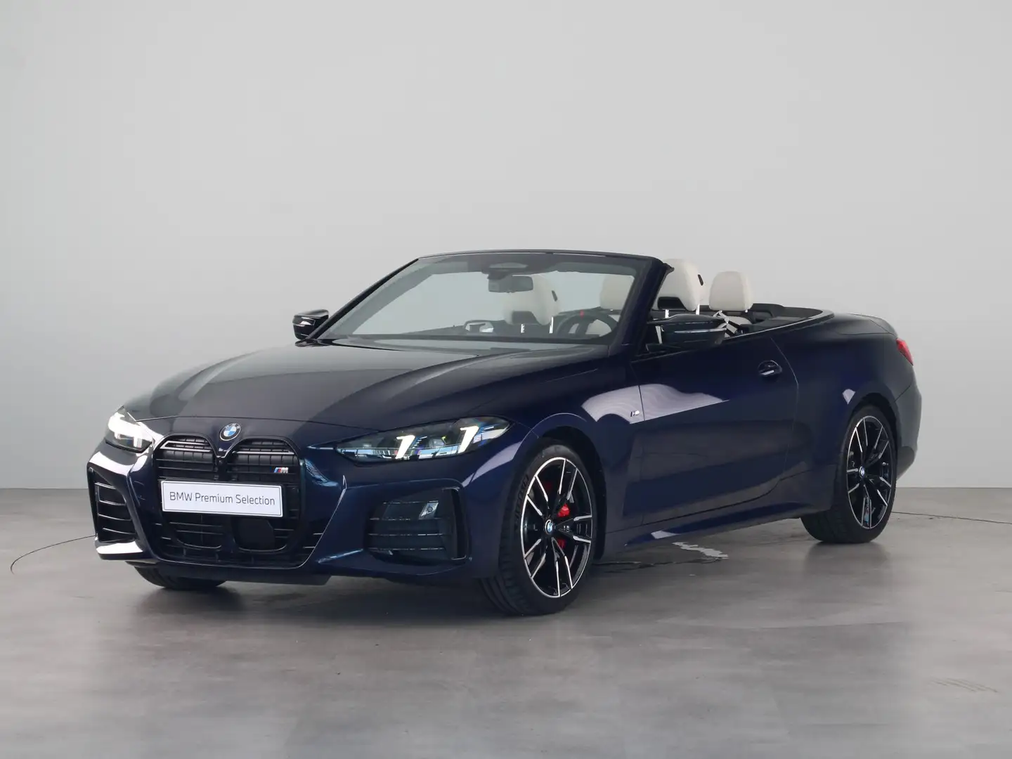 BMW 440 4 Serie Cabrio M440i xDrive Bleu - 1