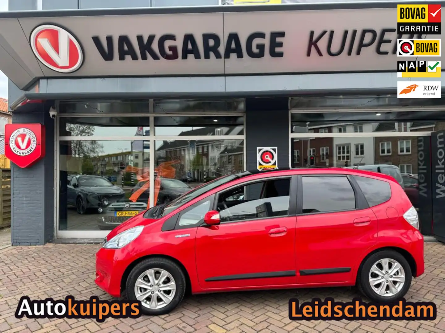 Honda Jazz 1.4 Hybrid Elegance Rood - 1