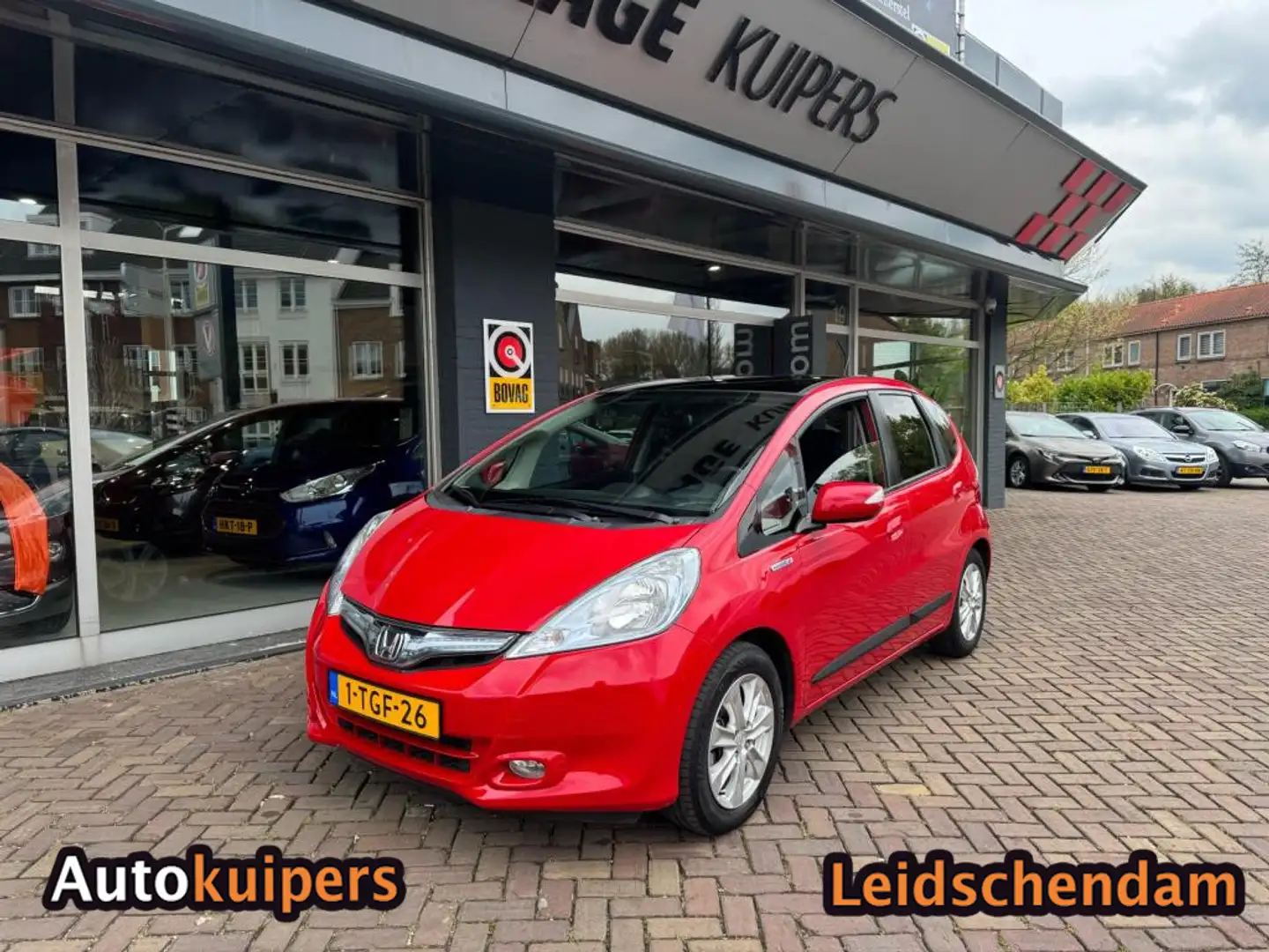 Honda Jazz 1.4 Hybrid Elegance Rood - 2