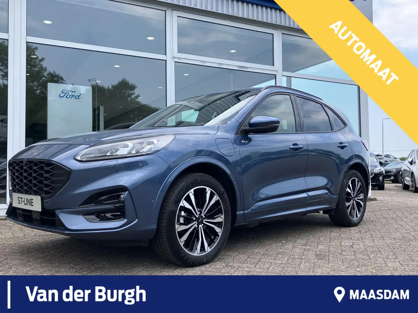 Ford Kuga ST-Line X 2.5 Plug-in Hybrid e-CVT Trekhaak - auto Bleu - 1