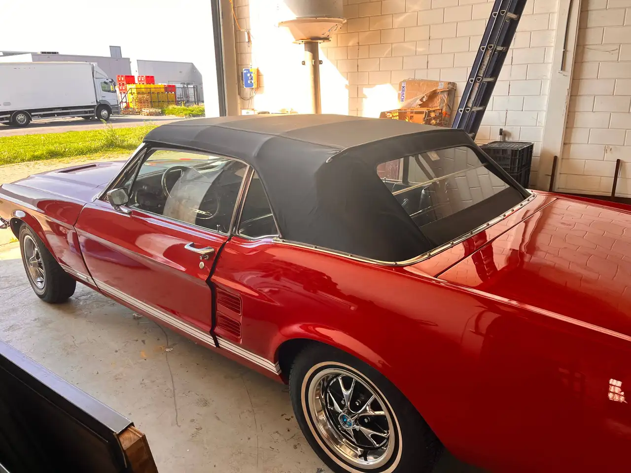 Ford Mustang 1967 Mustang convertibel GT V8 289 CI, foto 10