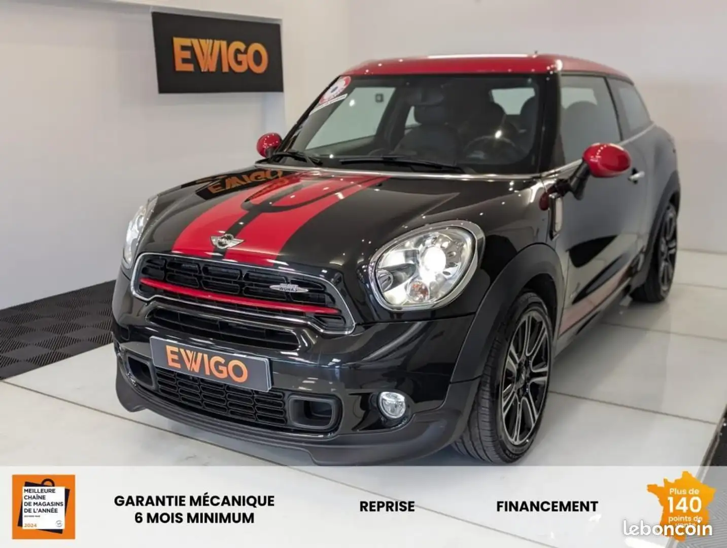 MINI Cooper Paceman JOHN COOPER WORKS 220ch ALL4 Zwart - 1