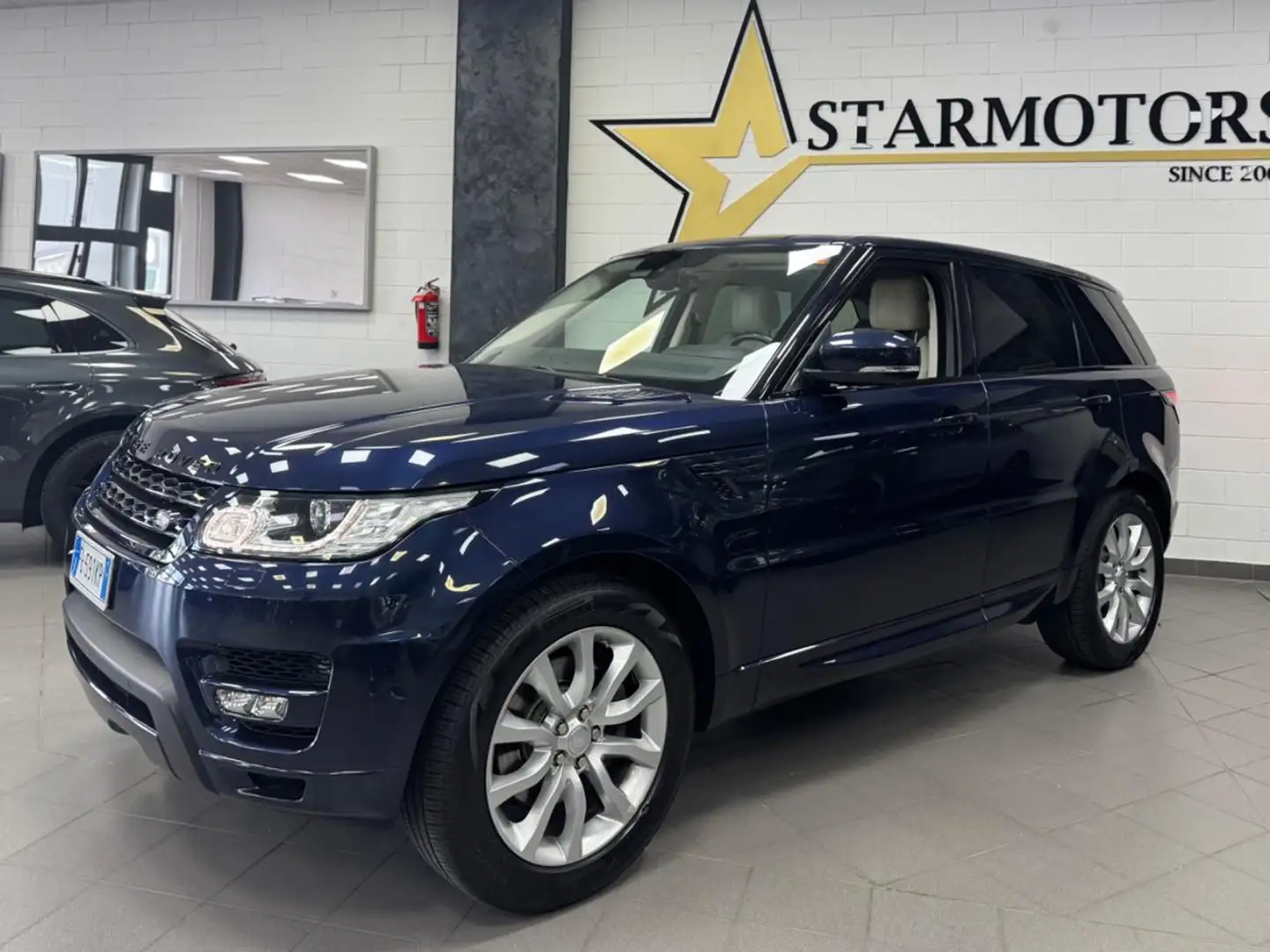Land Rover Range Rover Sport 3.0 TDV6 HSE Euro 6B * Total Service Land Rover * Bleu - 1