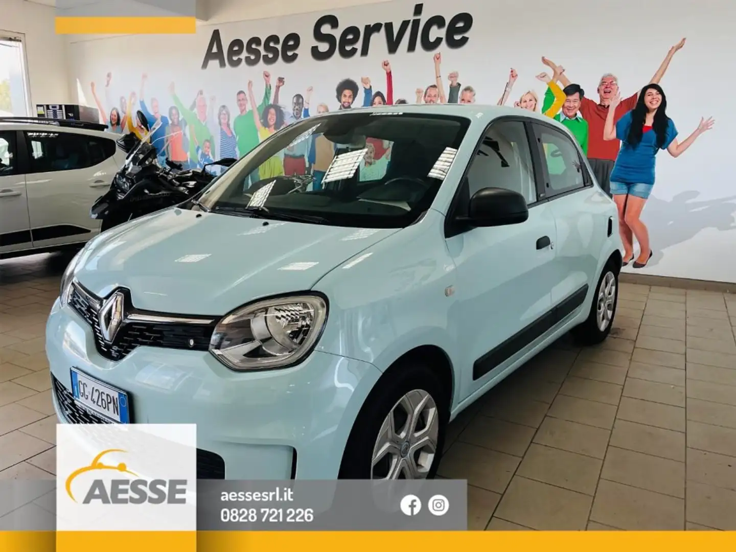 Renault Twingo Zen Blau - 1