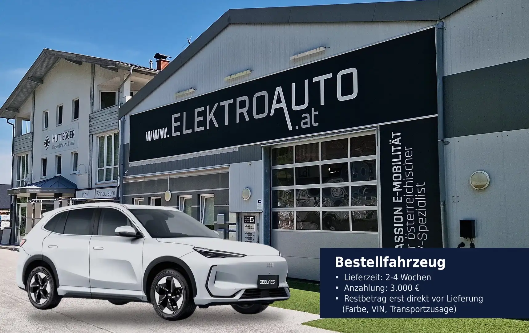 Geely E5 Max 60kWh: 6.000 Rabatt OHNE Bindung (Eintausch, Leasing) 44.030 Listenpreis, kurze Lieferzeit Schwarz - 1