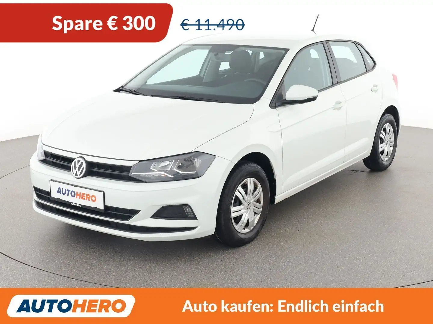 Volkswagen Polo 1.0 Weiß - 1