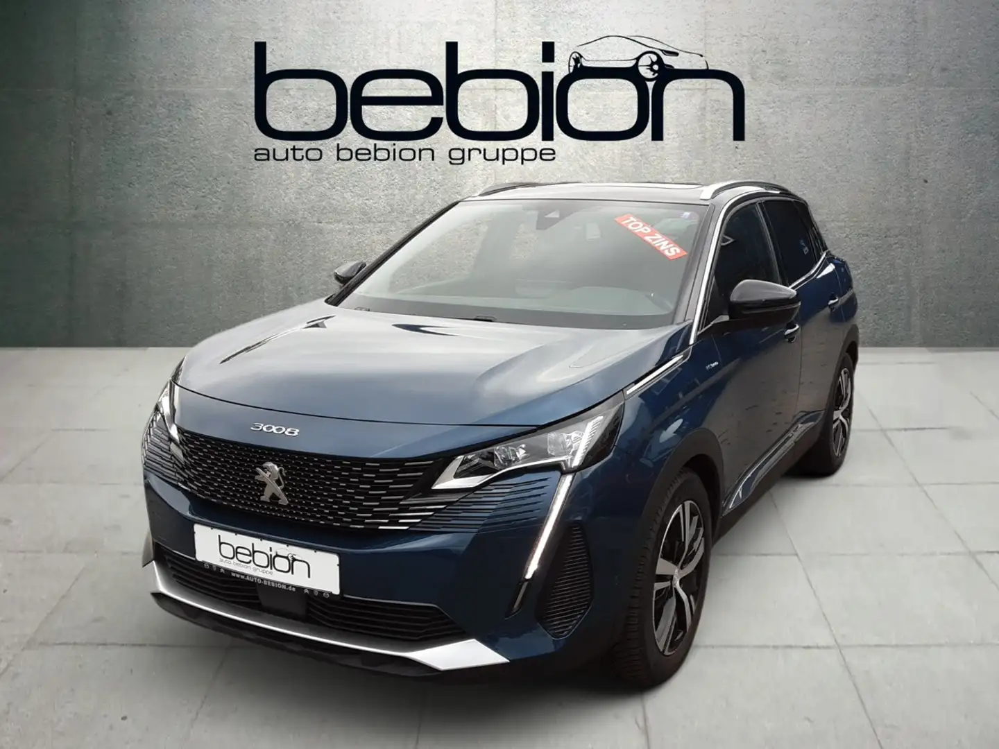 Peugeot 3008 1.6 Hybrid 225 (Plug-In) GT FLA Pano SpurH Bleu - 1