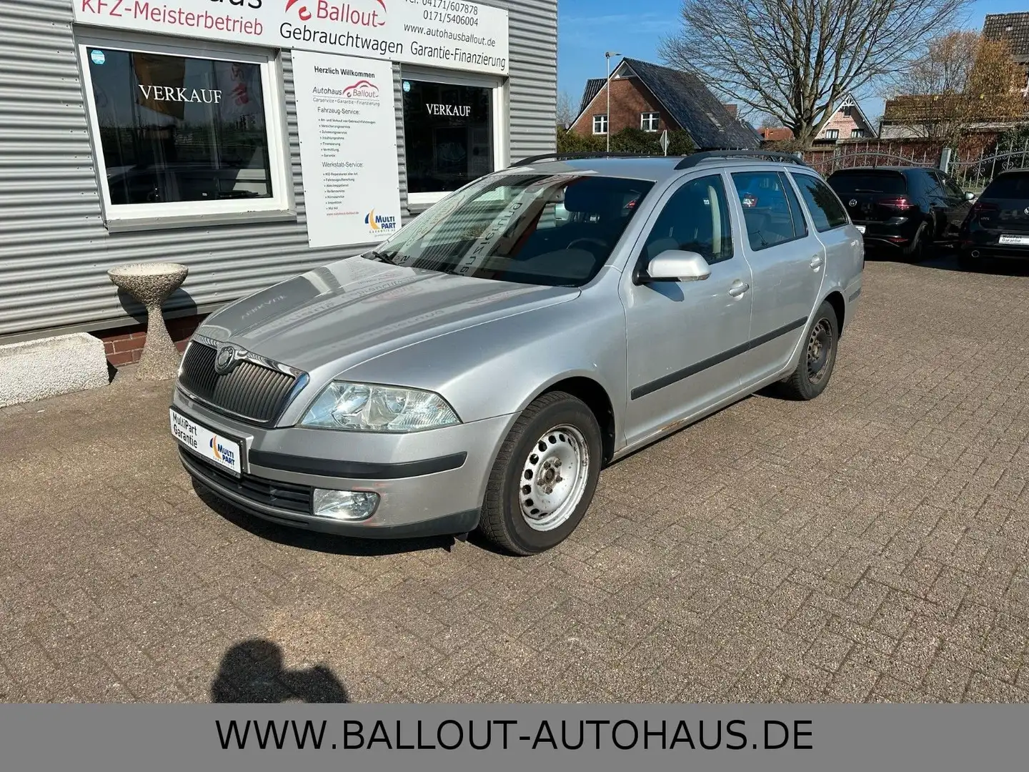 Skoda Octavia Elegance*2.HAND*KLIMA*TEMPO*AHK*EXPORT* Silber - 2