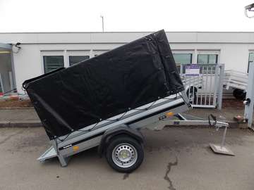 1205 S UB kippbar Hochplane schwarz 203x116x115 cm