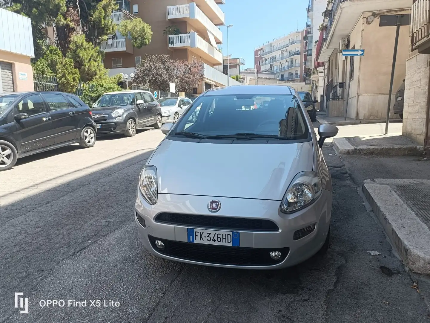 Fiat Punto Punto III 2012 5p 1.3 mjt Lounge s Argento - 1
