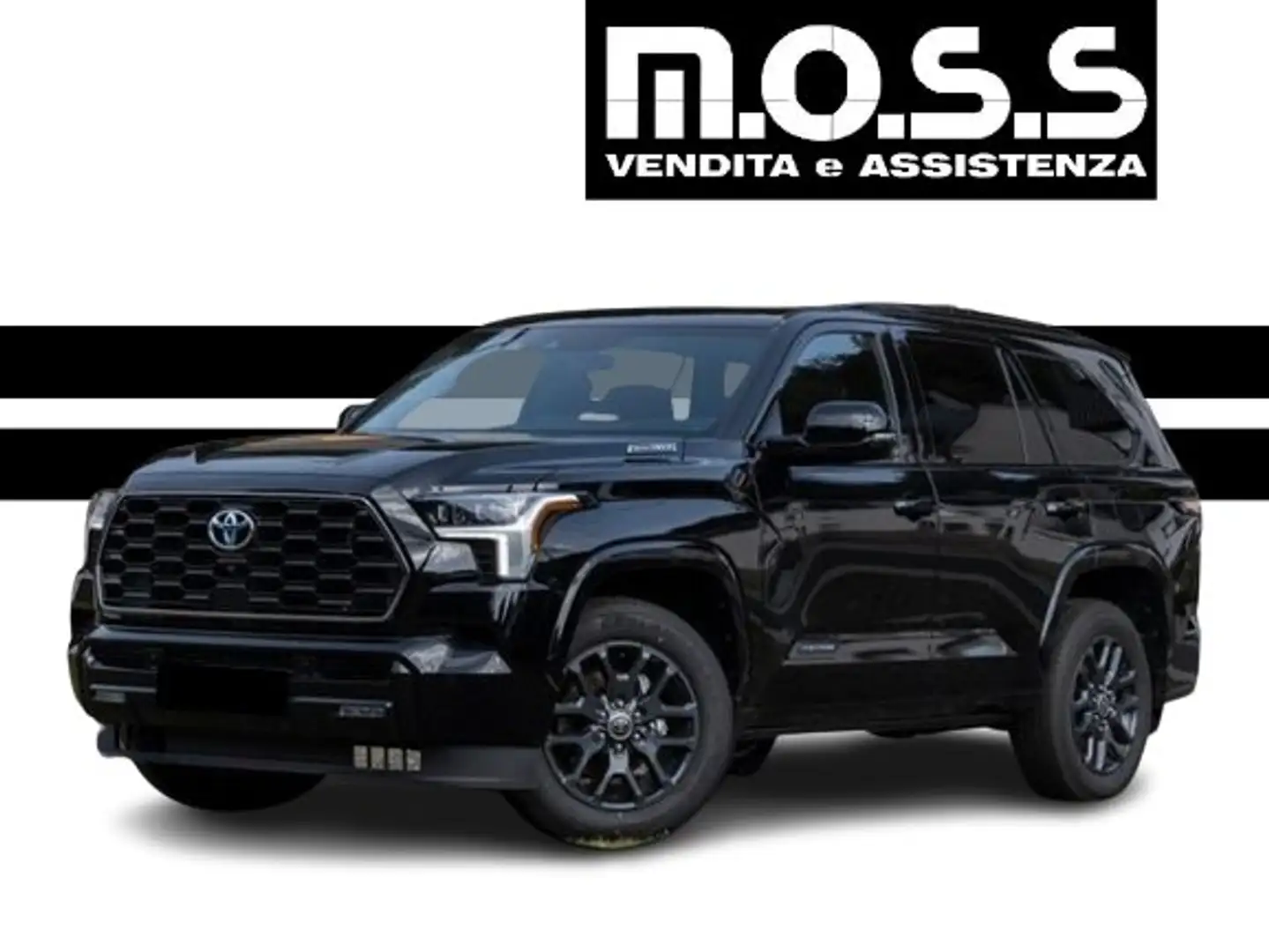 Toyota Sequoia Platinum 4WD i-FORCE MAX Twin MHD -PRONTA CONSEGNA Fekete - 1