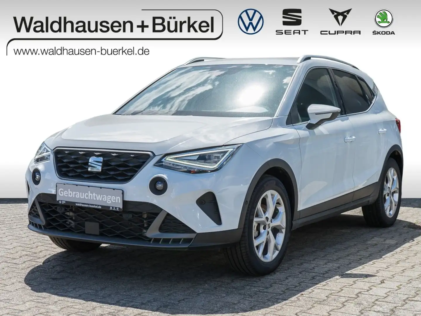 SEAT Arona FR 1.0 TSI+LED+Infotain+Kessy+Kamera Blanc - 1