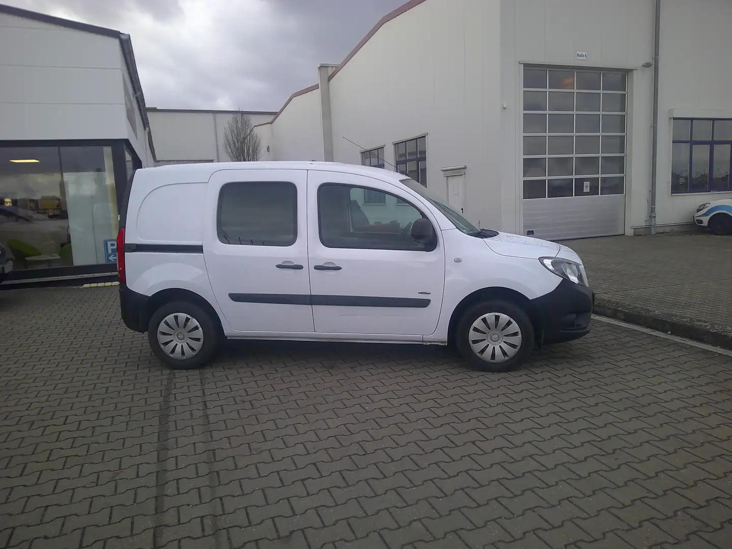 Mercedes-Benz Citan 109 CDI lang AHK, Klima, 3-Sitzer Weiß - 2