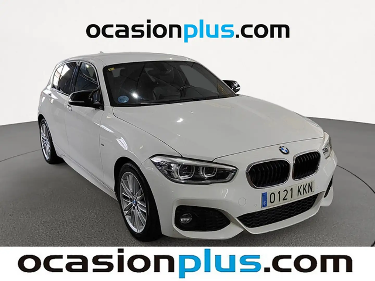 BMW 118 118d Blanc - 2
