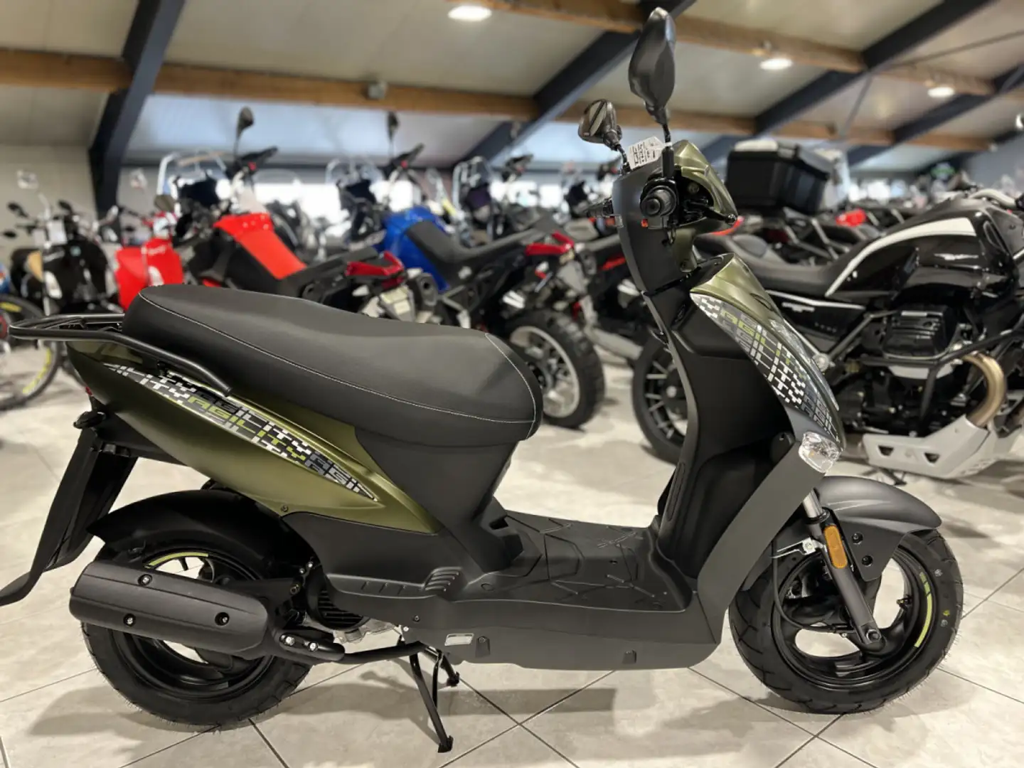 Kymco Agility 50 CLASSE B 4T 45 km/h Groen - 1
