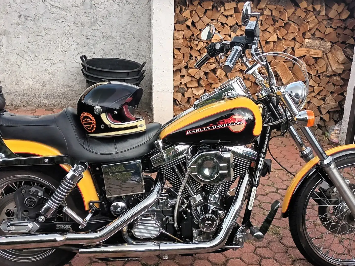 Harley-Davidson Dyna Wide Glide Dyna Wide glide Giallo - 1