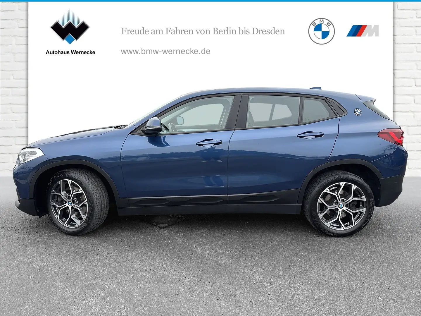 BMW X2 sDrive20d Advantage DAB LED Komfortzg. Shz Niebieski - 2