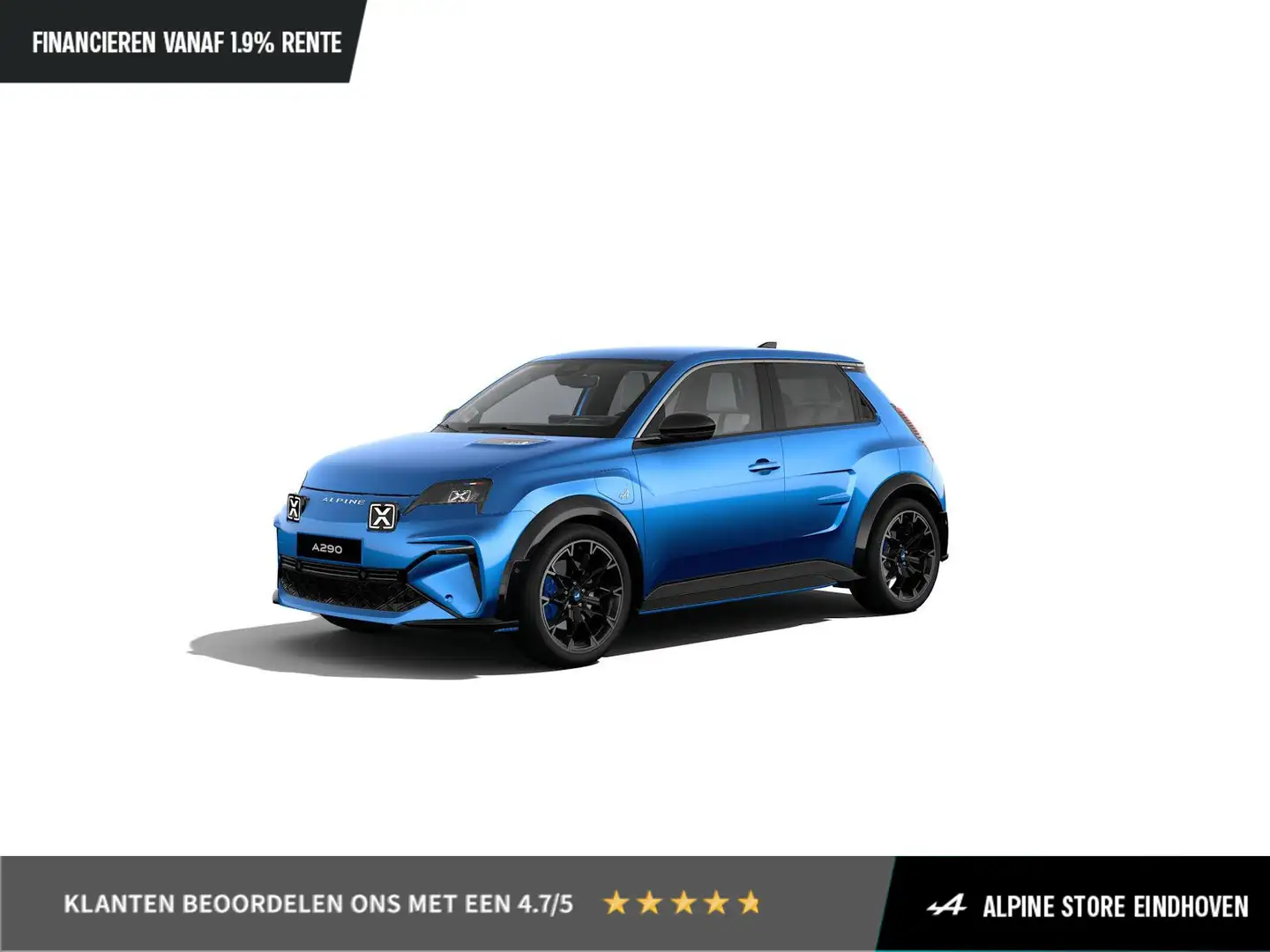 Alpine A290 GT Premium 52 kWh / Pack Driving / Daklijst Hyper plava - 1