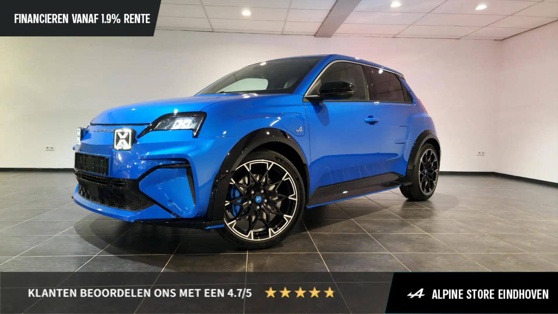Alpine A290 GT Premium 52 kWh / Pack Driving / Daklijst Hyper Niebieski - 1
