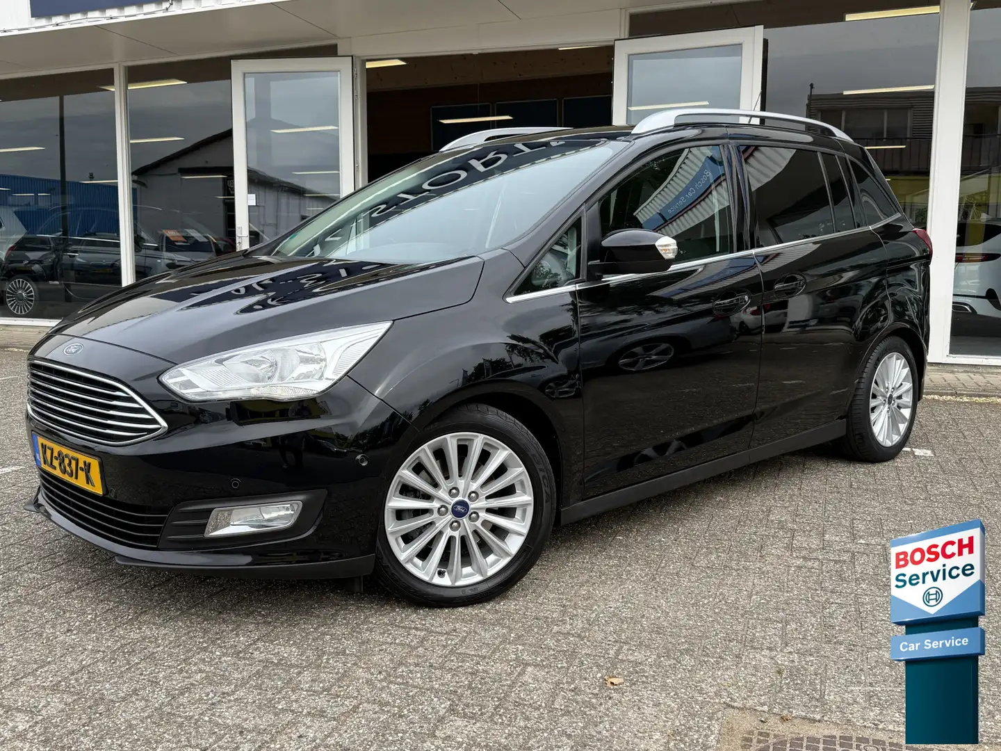 Ford Grand C-Max 1.5 Titanium | Keyless | Navi | Apple Carplay | Bl Schwarz - 1