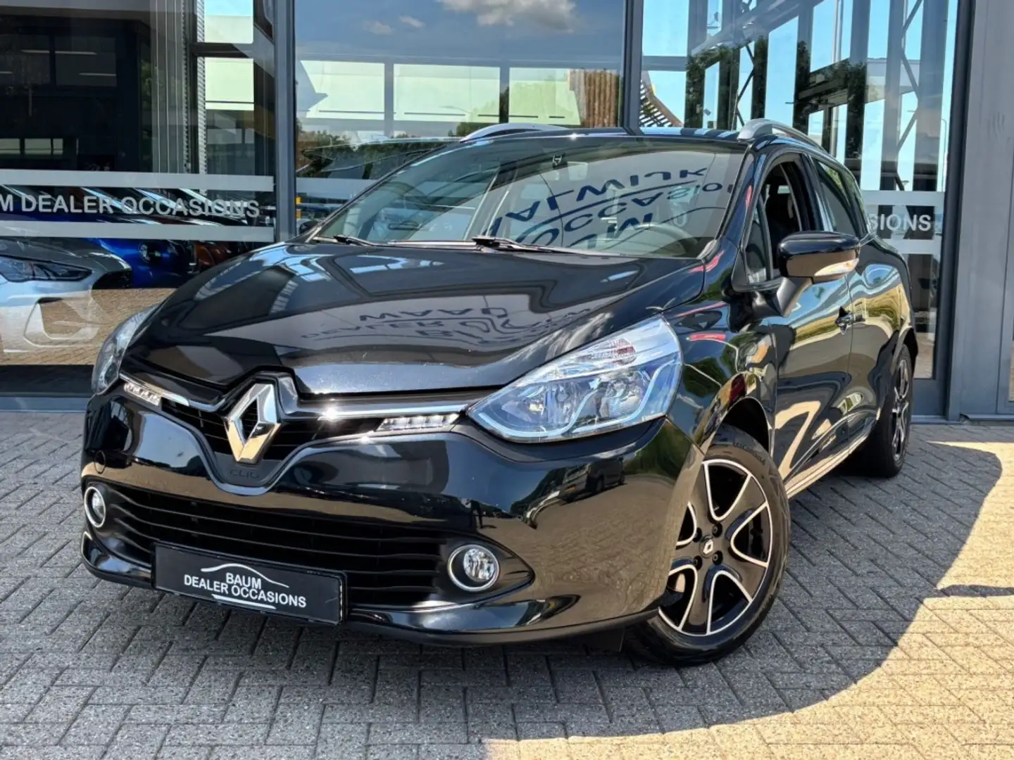 Renault Clio 0.9 TCE EXPRESSION AIRCO NAVI CRUISE LED. Zwart - 1