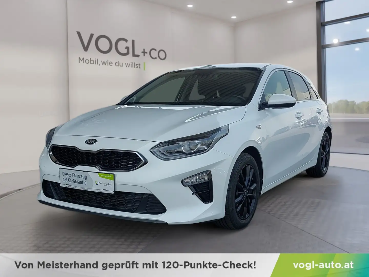 Kia Ceed / cee'd 1.4 TGDI Silber DCT Wit - 1