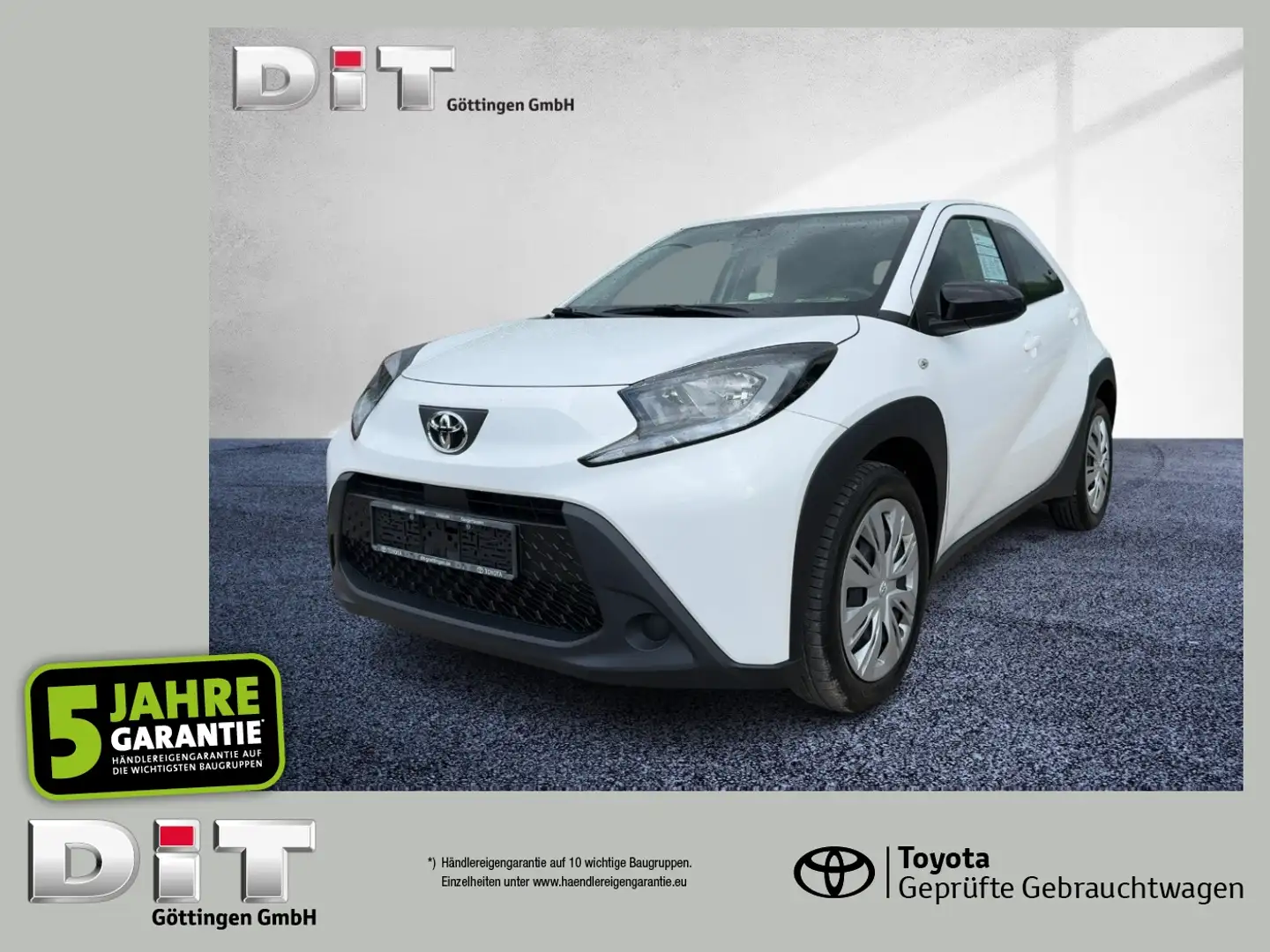 Toyota Aygo X 1.0 Play ACC.+Kam Weiß - 1