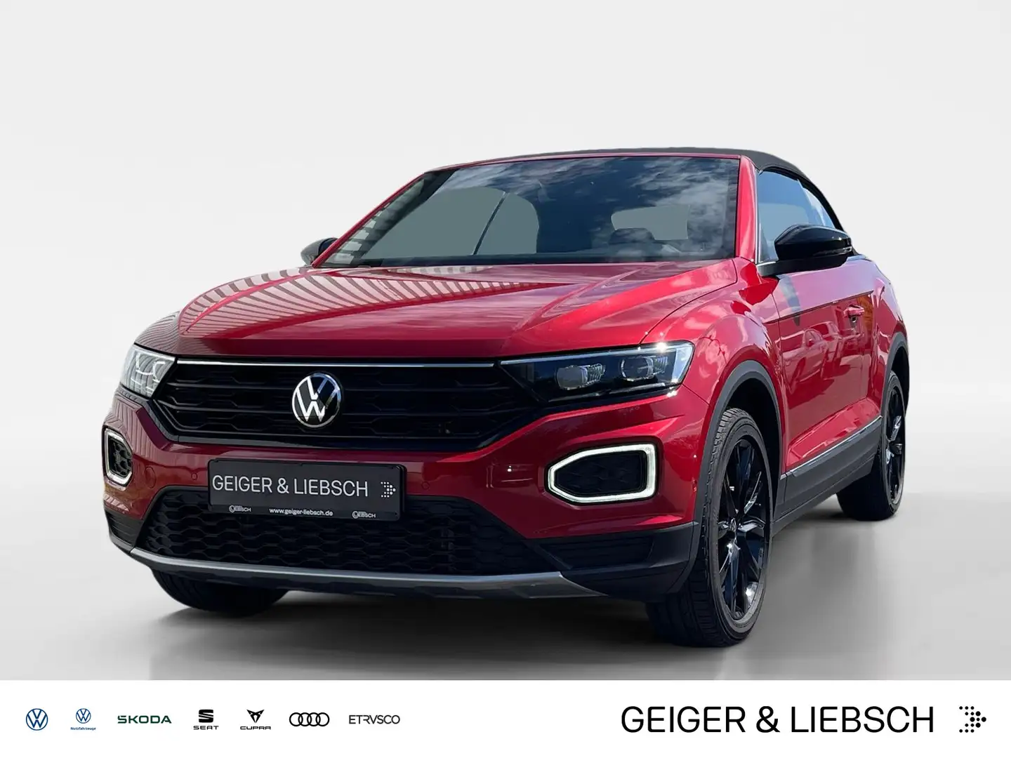 Volkswagen T-Roc 1.5 TSI DSG SYTLE*BLACK-SYTLE*LE Rot - 1