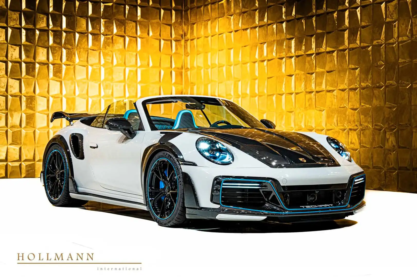 TECHART 911 Turbo S Cabrio TECHART GT-Street R Argintiu - 1