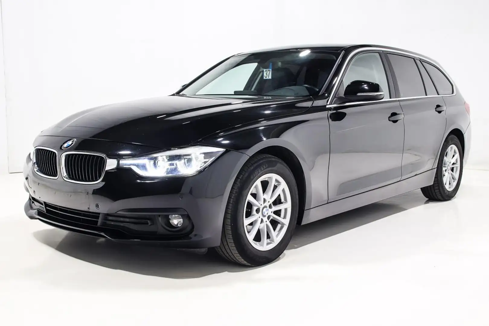 BMW 316 D TOURING JA16 - LED - CUIR  - GPS PRO Noir - 2