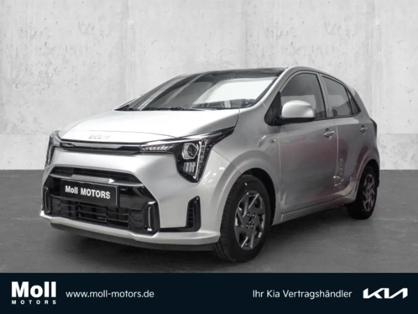 Kia Picanto Vision 1.0 EU6d PDC RFK Klima Navi Argent - 1