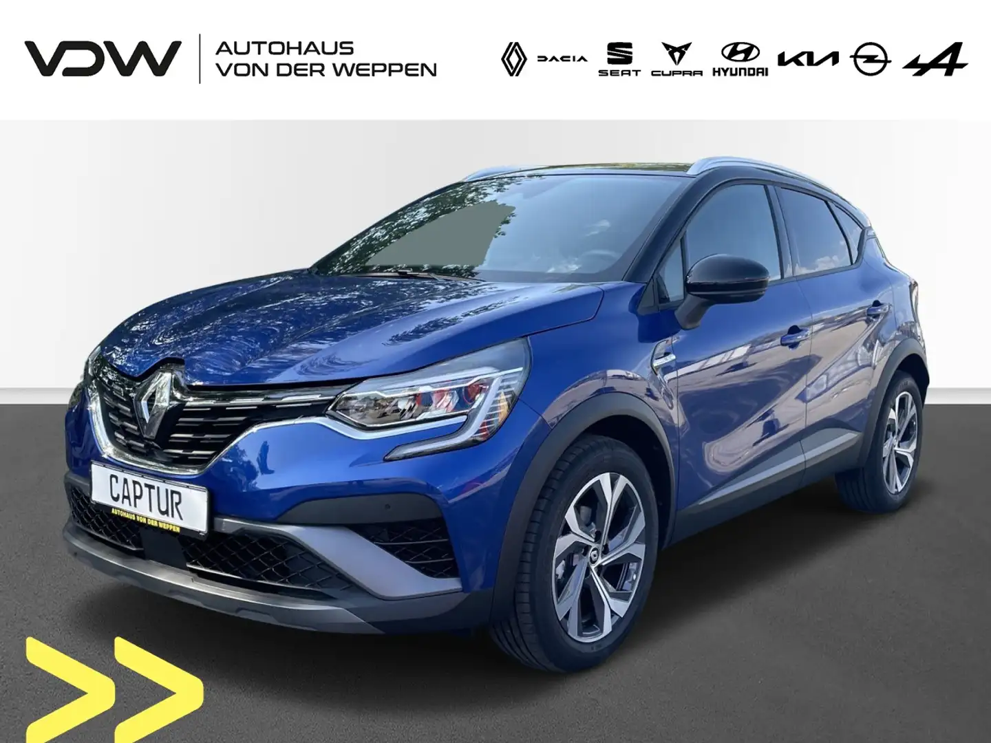 Renault Captur II R.S. Line Klima Navi Einparkhilfe Sitzheizung Blau - 1