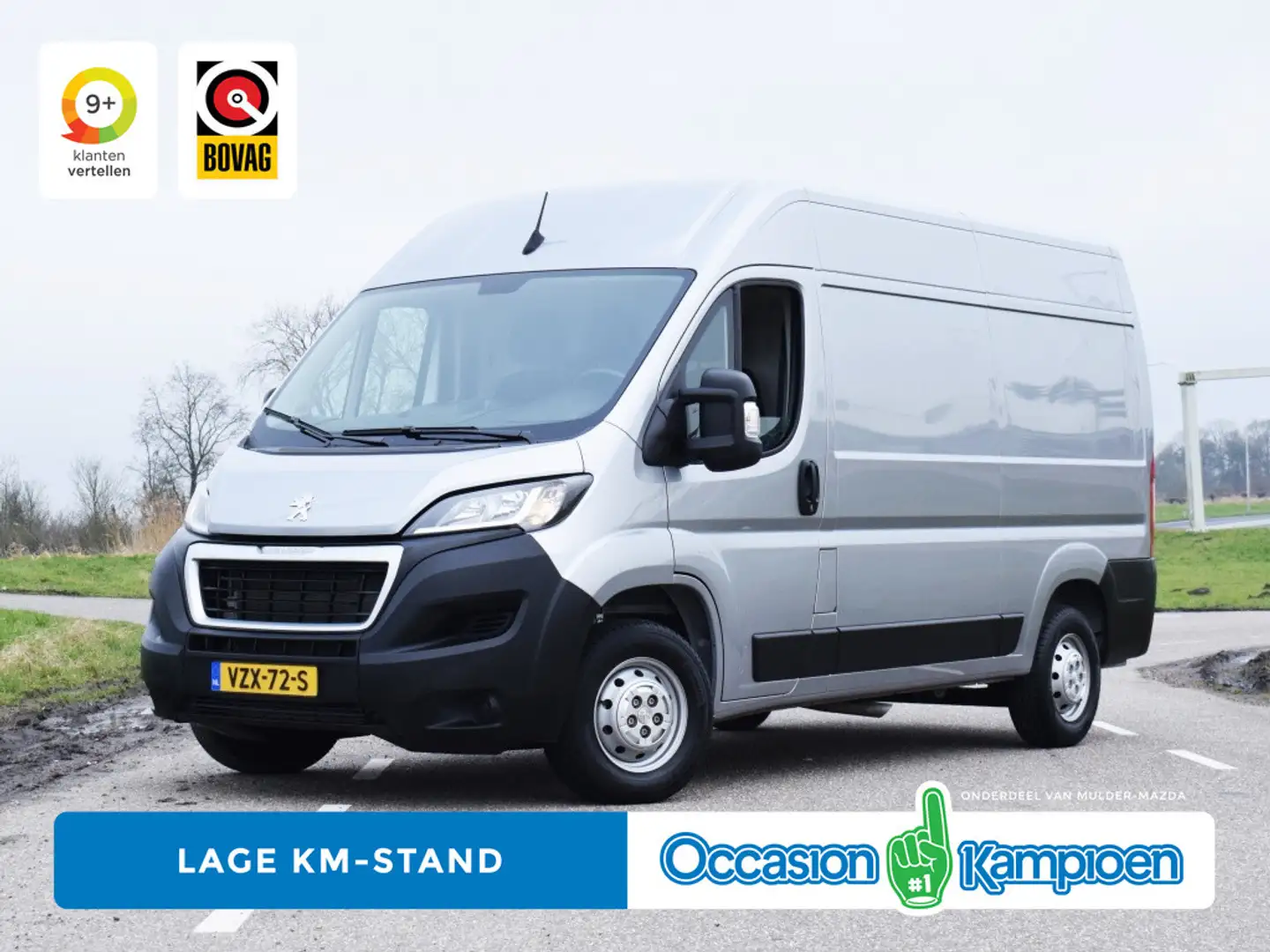 Peugeot Boxer 2.2 HDi (120 pk) L2H2 | Fabrieksgarantie • Nederla Grijs - 1