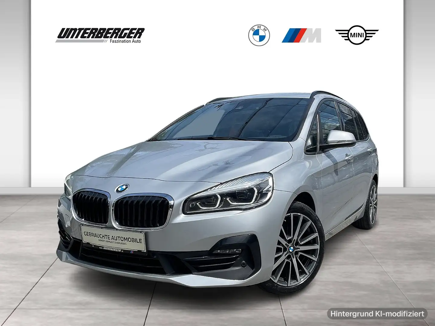 BMW 220 d xDrive Sport Line // Anhängerkupplung // Driving Silber - 1