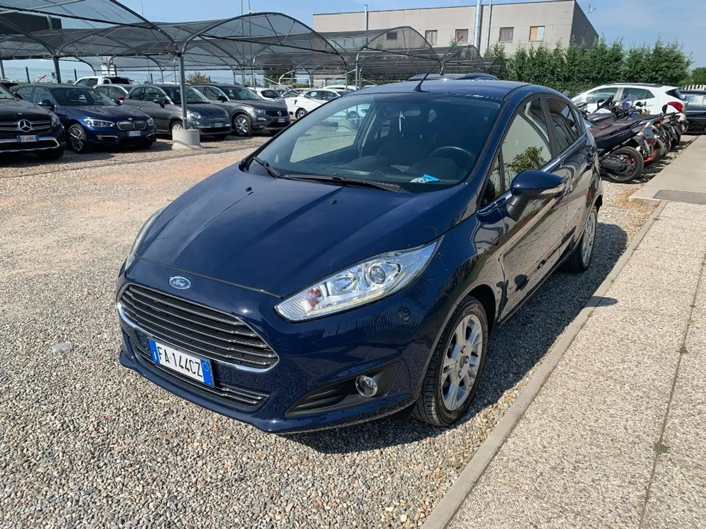 Ford Fiesta 1.5 TDCi 75CV 5 porte Titanium Blu/Azzurro - 1