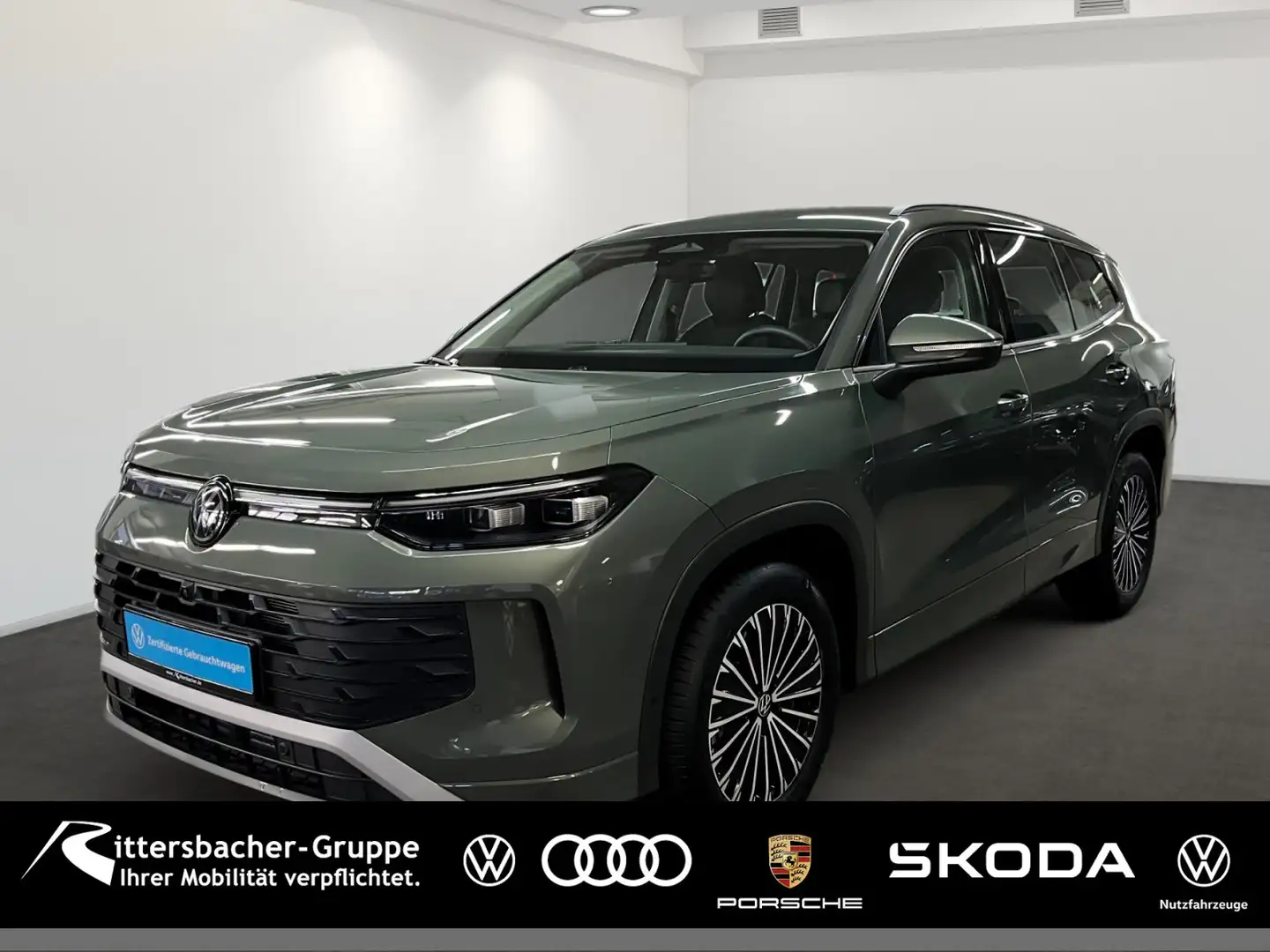 Volkswagen Tayron 1.5 eTSI Life DSG 7Sitze AHK Navi LED Grün - 1