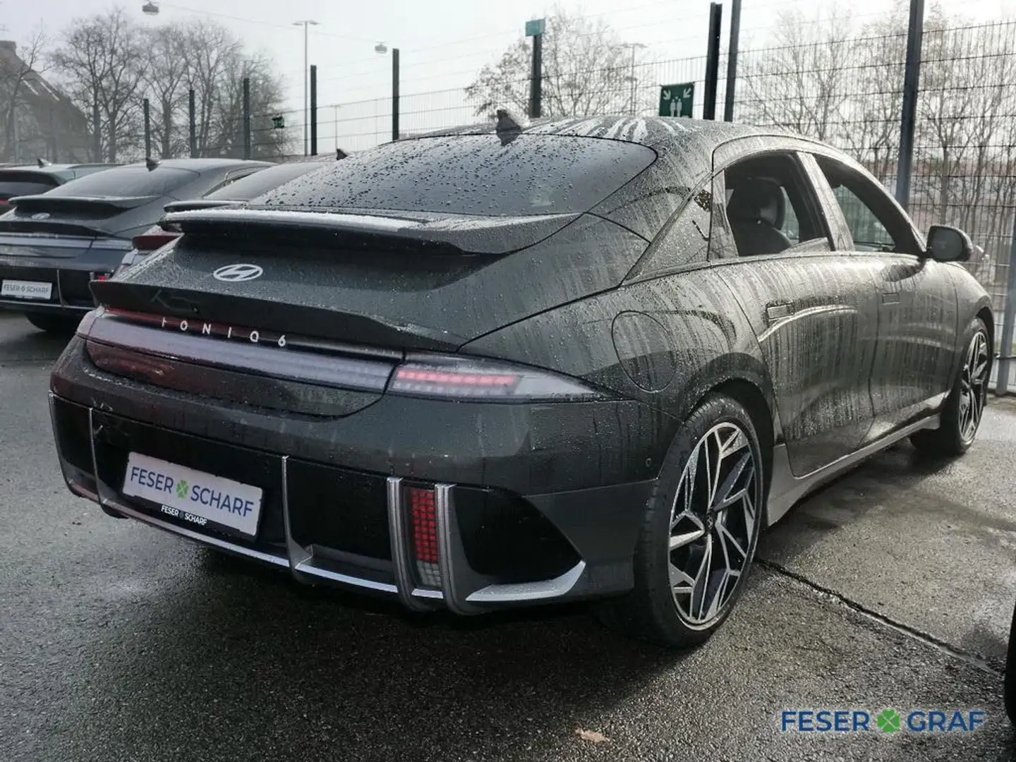 Hyundai IONIQ 6 UNIQ-PAKET LEDER NAVI KAMERA MATRIX-LED Verde - 2